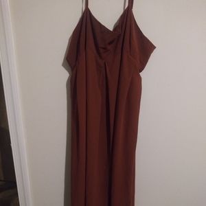 Sienna brown dress